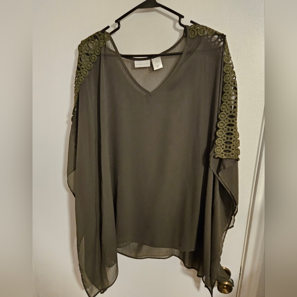 NY&CO Sheer Tunic